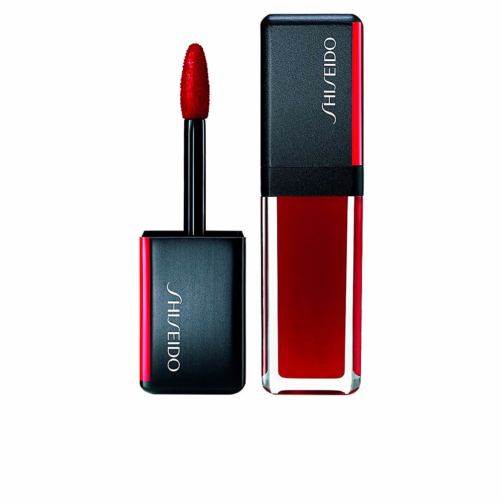 Губная помада Lacquerink lipshine Shiseido, 6 мл, 307-scarlet glare