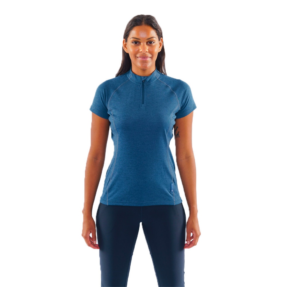 

Спортивная футболка Montane Dart Zip, синий
