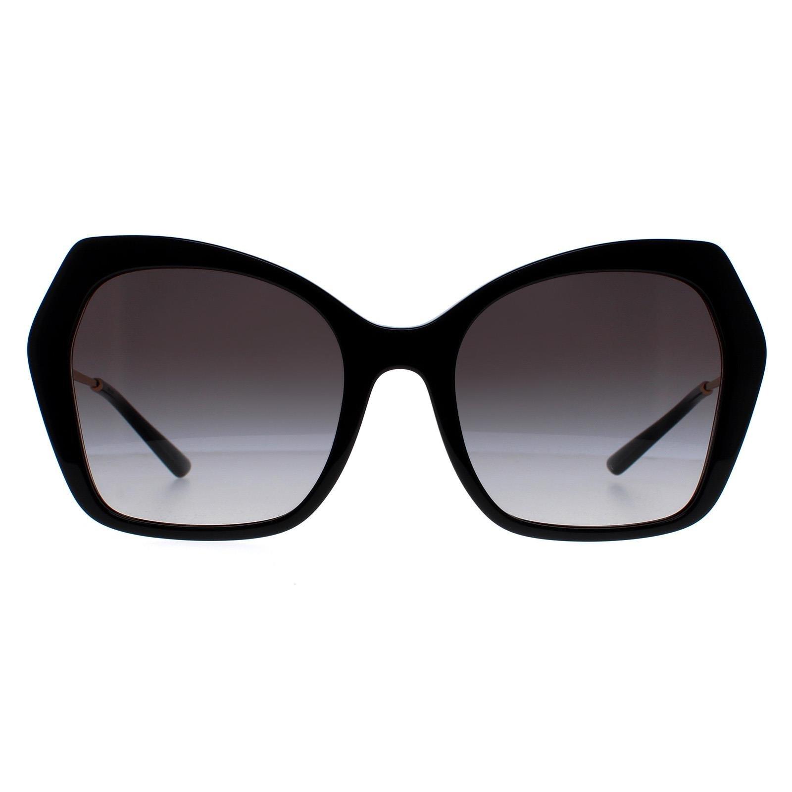 Бабочка Черно-Серый Градиент DG4399 Dolce & Gabbana, черный солнцезащитные очки crasher 49 electric цвет gloss black black gradient