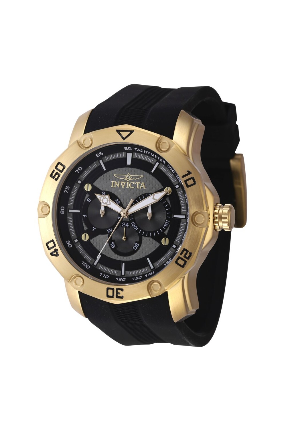 

Часы pro diver 45744 50 мм Invicta, золото