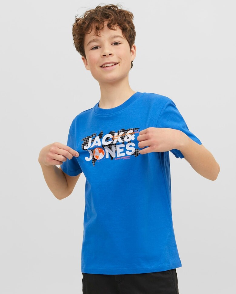 

Футболка для мальчика с коротким рукавом Jack & Jones, светло-синий