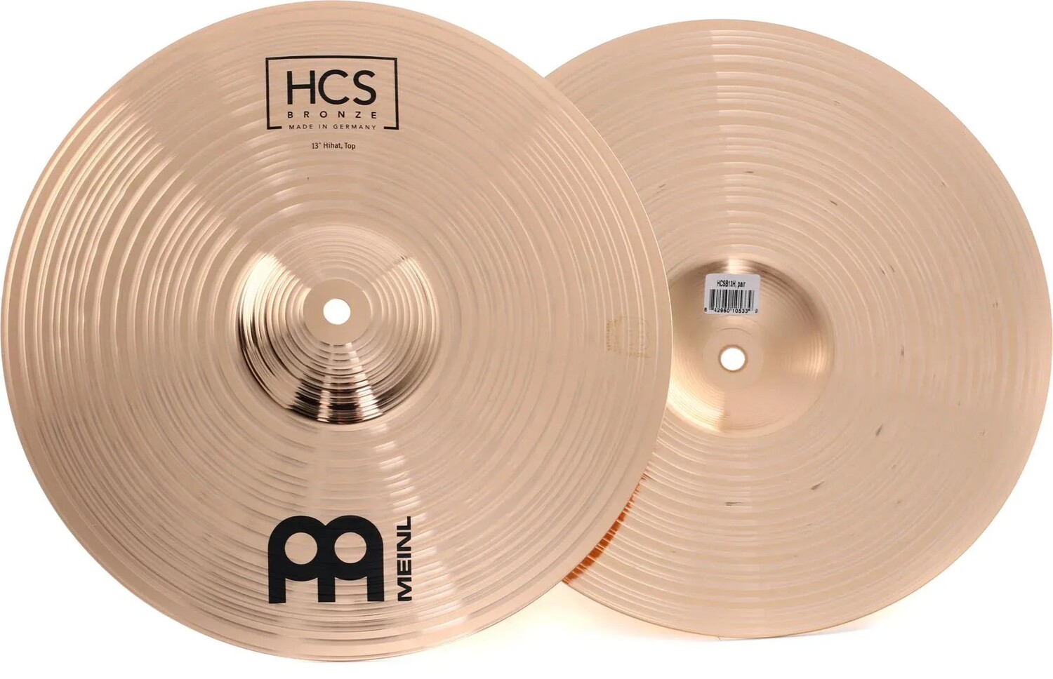 

Тарелки Meinl 13 дюймов HCS Bronze Тарелки для хай-хэта