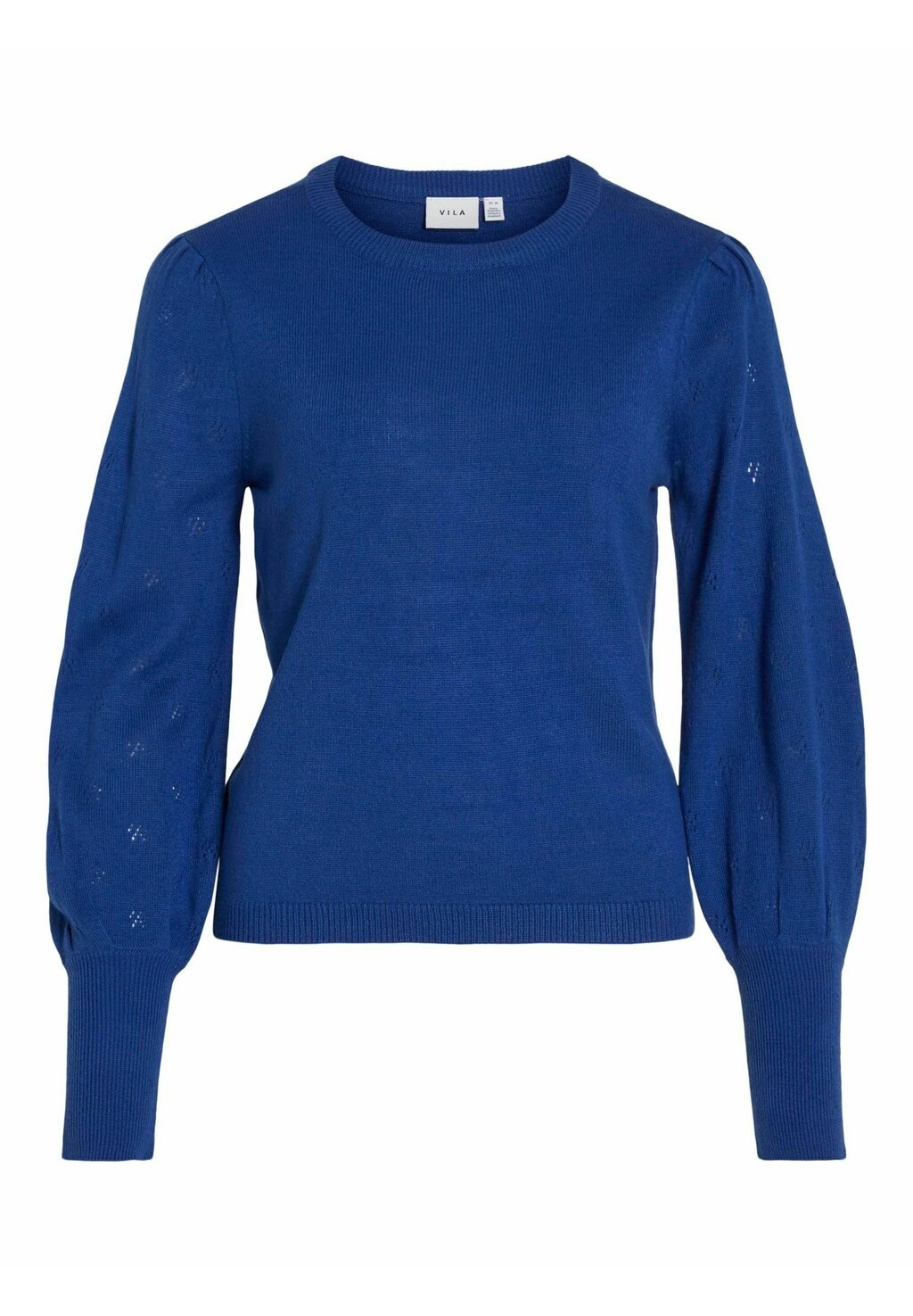 

Свитшот VILA VIAVA L S O-NECK KA, цвет mazarine blue