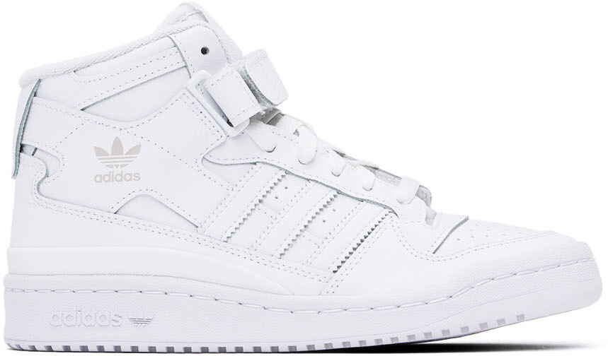 

Детские белые кроссовки Forum Mid Big Kids adidas Kids