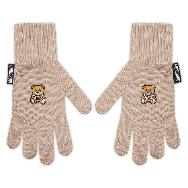 

Перчатки MOSCHINO, бежевый