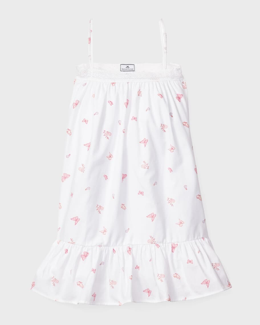 

Ночная рубашка для девочки Butterflies Lily, размер 6M-14 Petite Plume