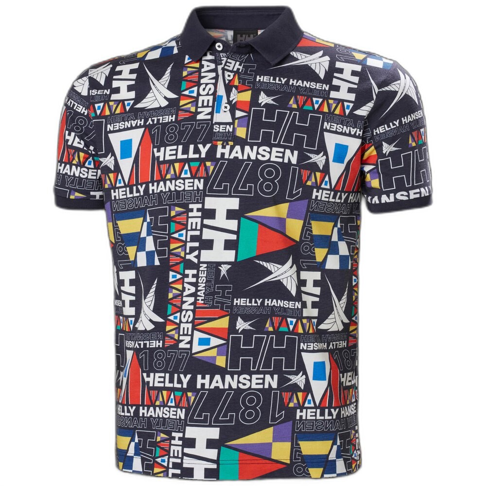 

Поло с коротким рукавом Helly Hansen Newport, синий