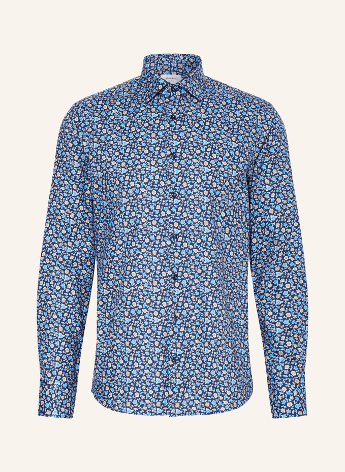 цена Рубашка узкого кроя Stenströms, синий