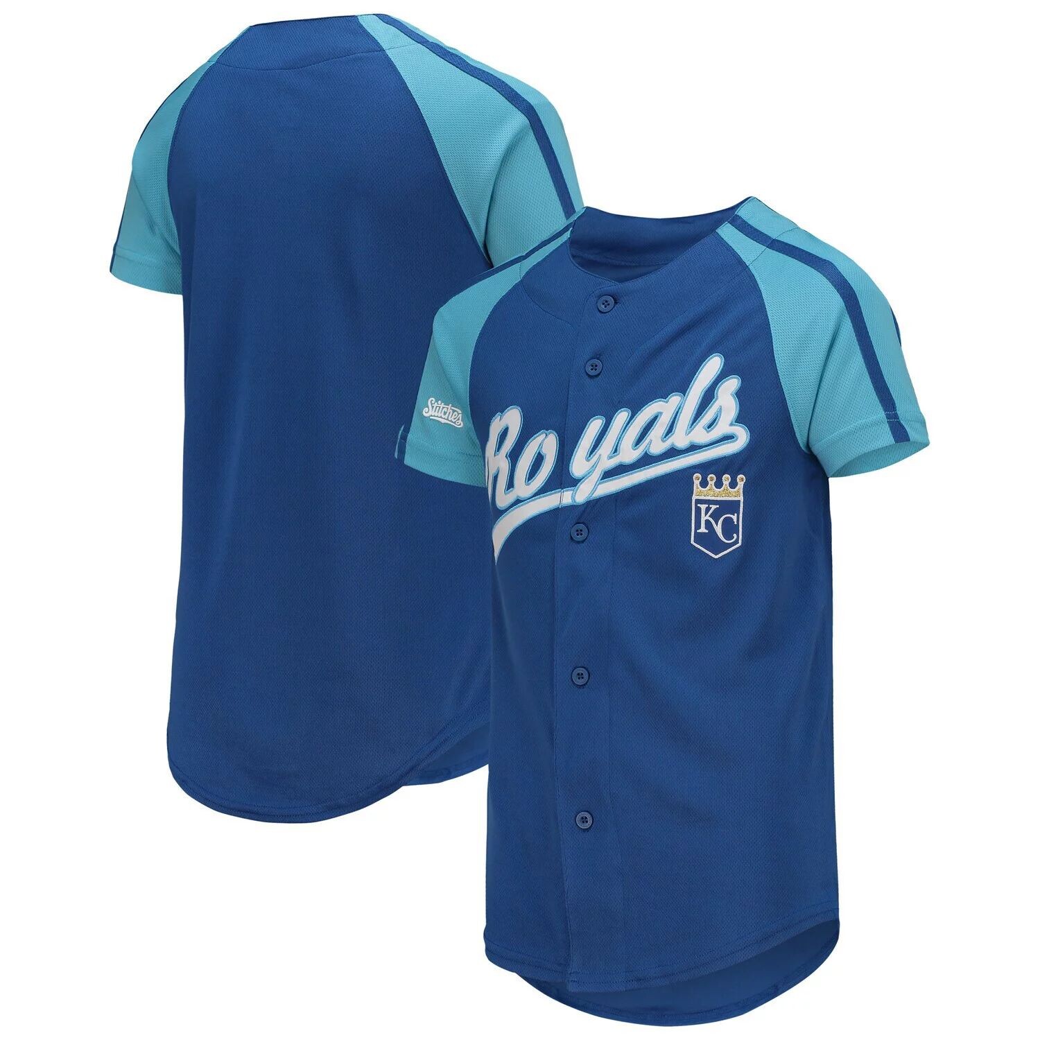 

Джерси с логотипом команды Royal Kansas City Royals Youth Stitches Stitches
