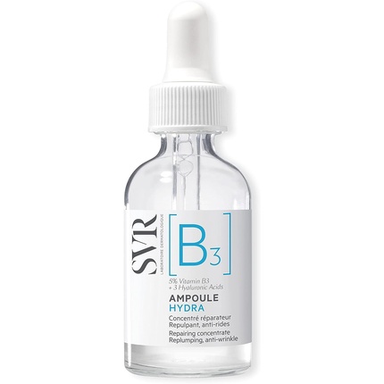 B3 Ampoule Hydra Уплотняющая сыворотка для лица против морщин 30 мл, Svr svr [b3] ampoule hydra увлажняющая сыворотка для лица с витамином b3