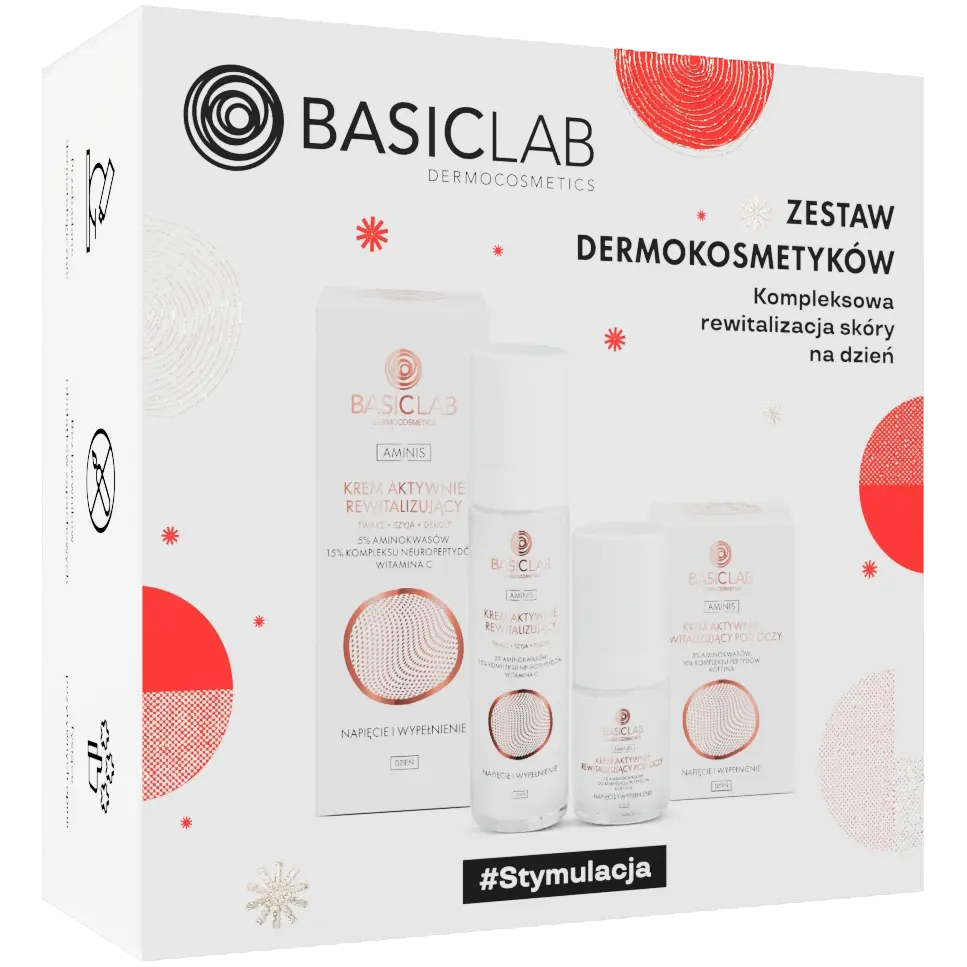 

Дневной набор: активно восстанавливающий крем для лица Basiclab Aminis, 15 мл