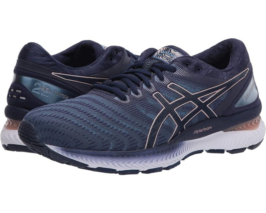 

Кроссовки ASICS GEL-Nimbus 22, цвет Grey Floss/Peacoat