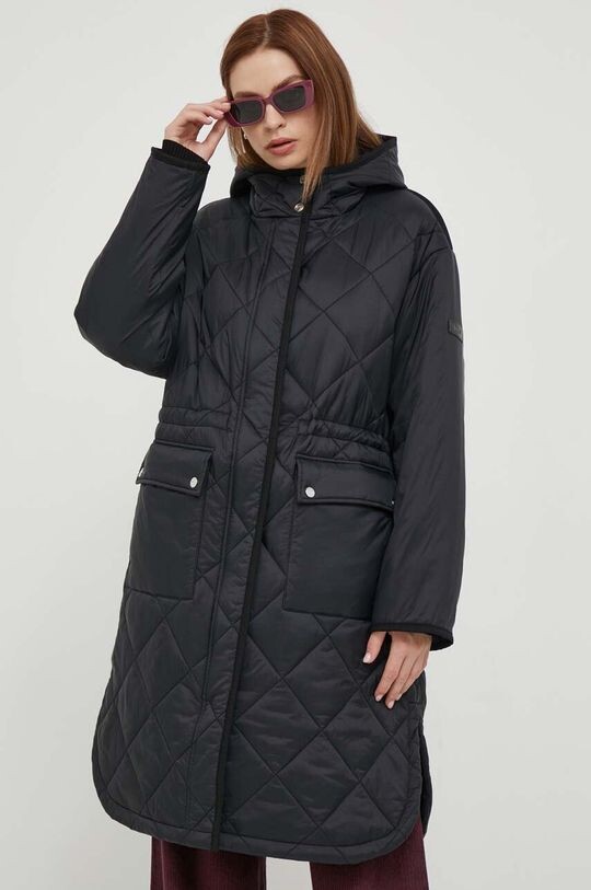 

Яркая куртка DKNY, черный