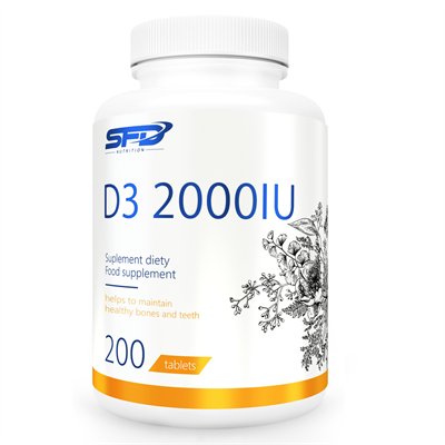 SFD, Nutrition D3 2000 200 таблеток