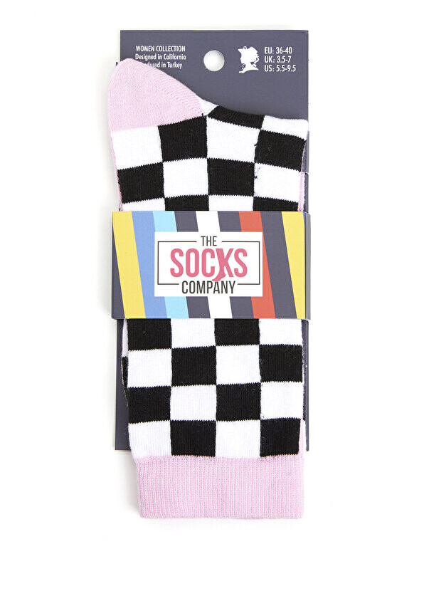 

Женские носки с цветными блоками The Socks Company