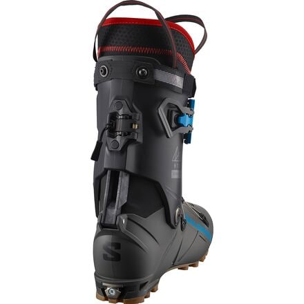 Туристические ботинки S/Lab MTN Summit — 2024 г. Salomon, цвет Black/Anthracite/Trancend Blue ботинки женские salomon mtn summit pro лыжные rainy day