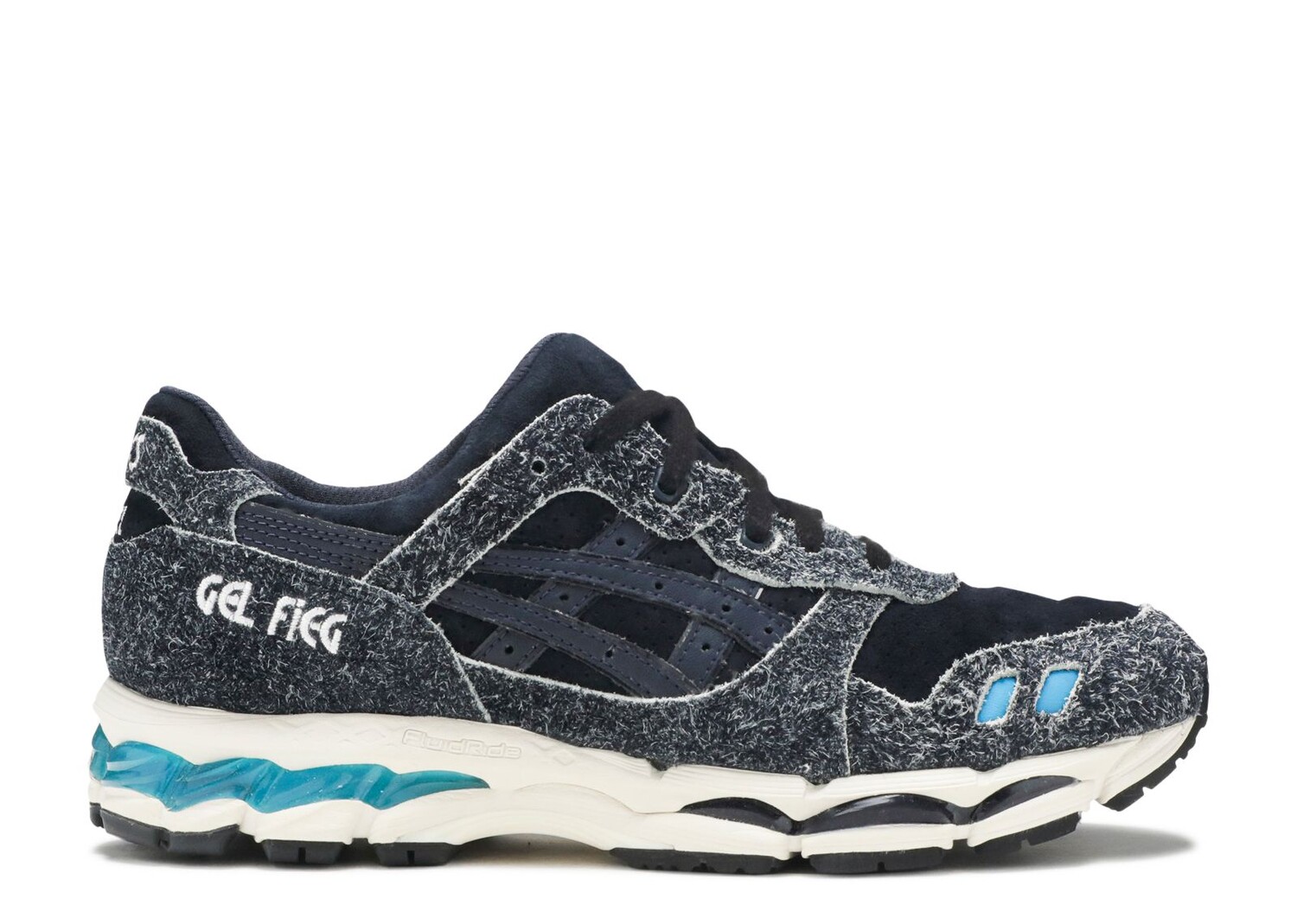 

Кроссовки ASICS Kith X Gel Lyte 3.1 'Super Blue', черный, Черный;серый