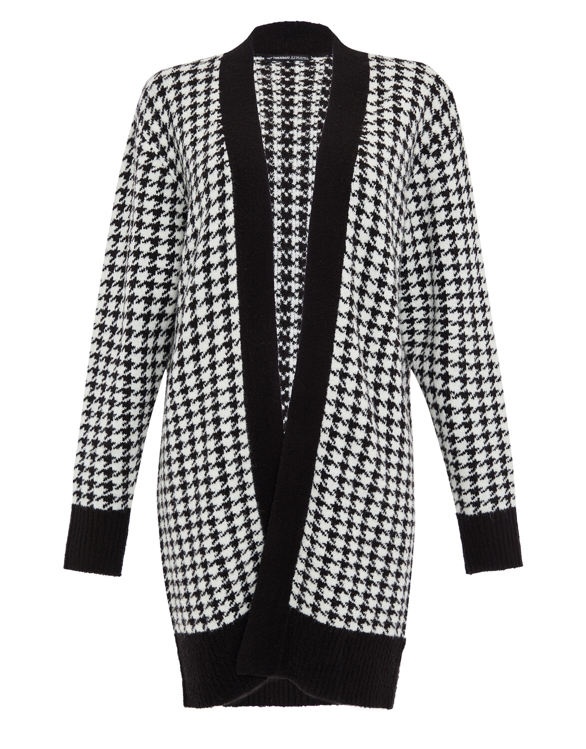 

Кардиган Threadbare Strickjacke THB Onyx Jacquard, черный