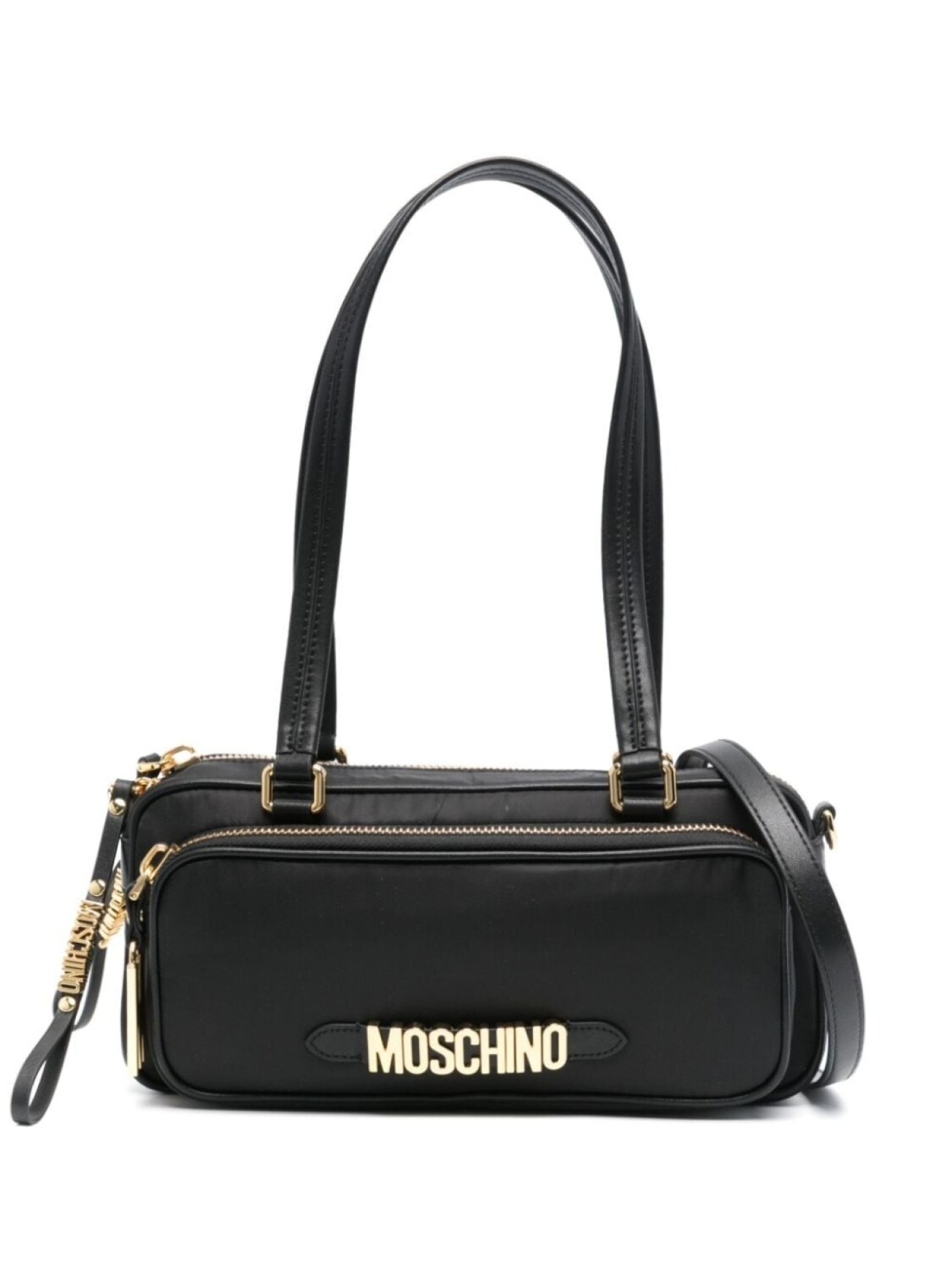 

Moschino сумка-тоут с логотипом, черный