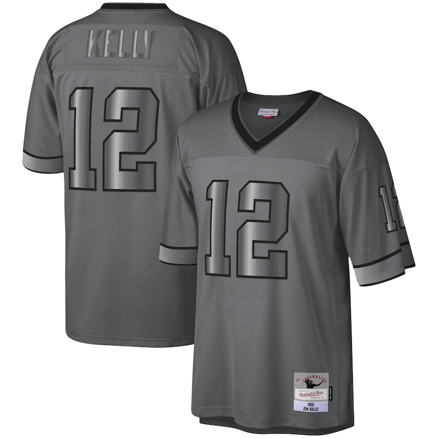 

Джерси Mitchell & Ness Buffalo Bills, угольный