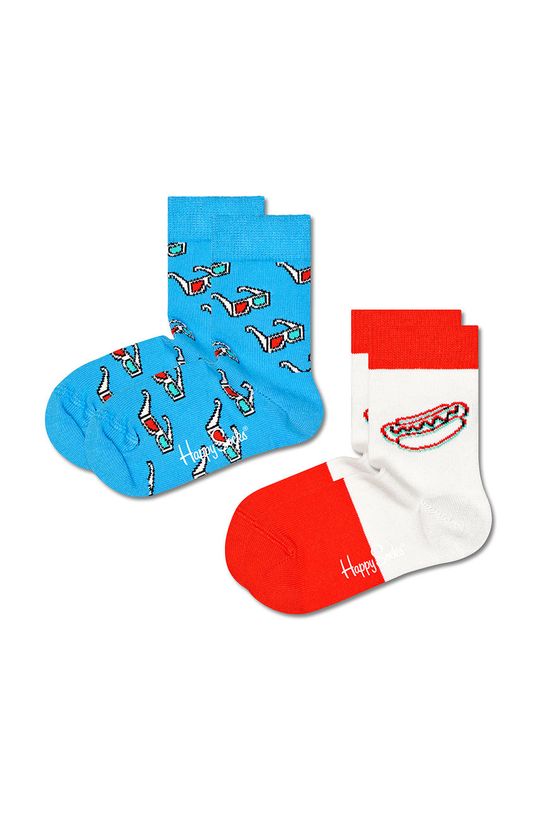 2 пары детских носков Happy Socks, мультиколор