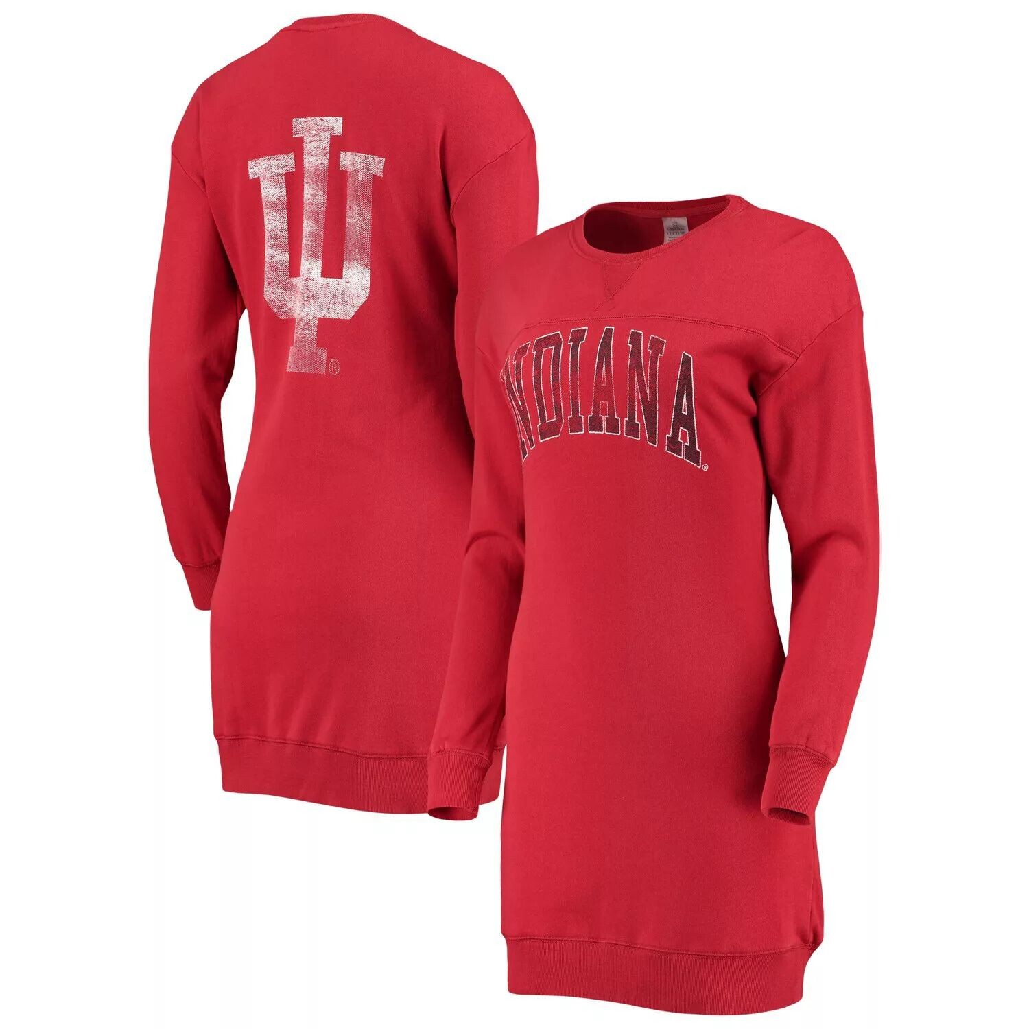 

Женское платье-свитшот Gameday Couture Crimson Indiana Hoosiers 2-Hit