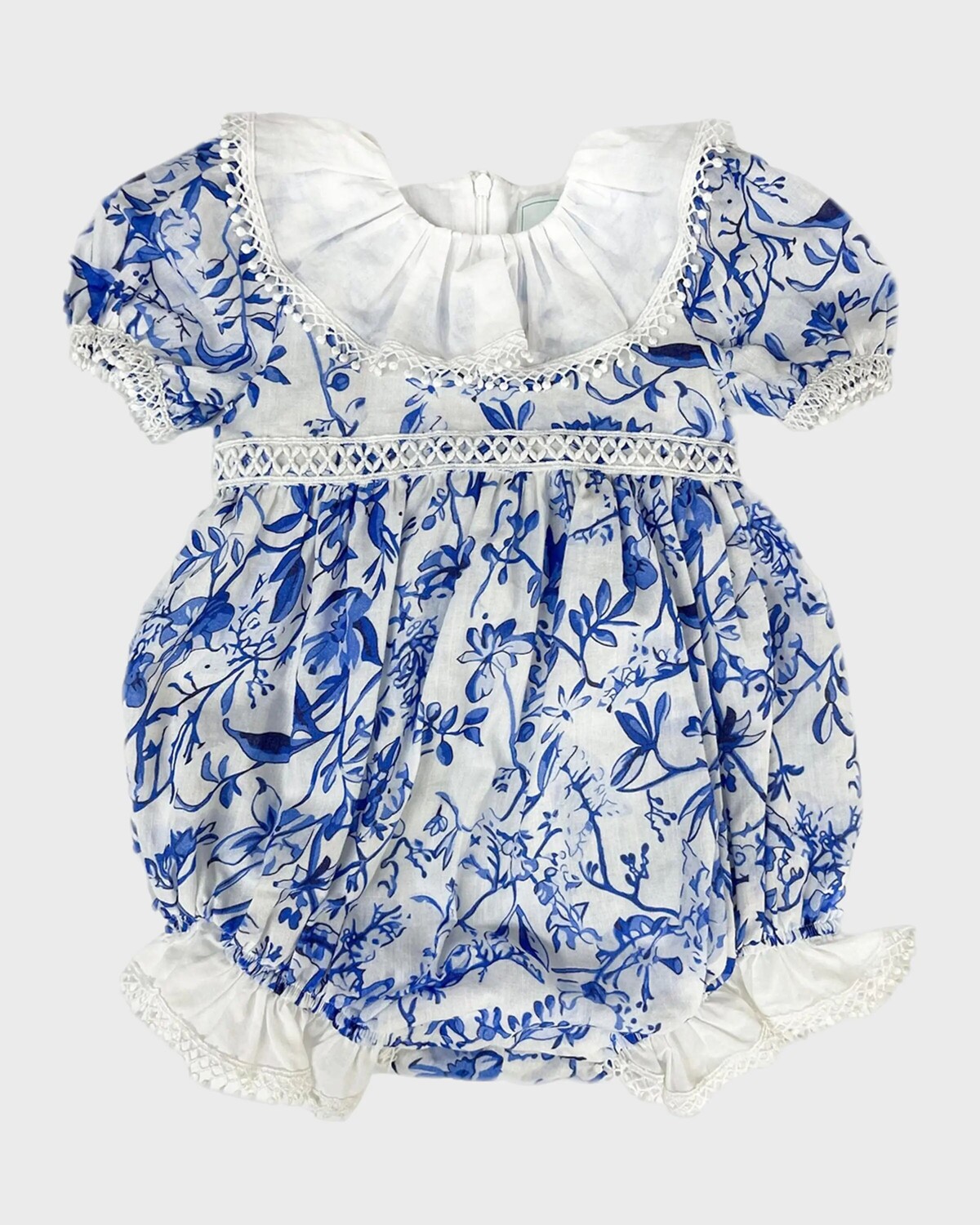 

Комбинезон Jaylin с цветочным принтом для девочек, размер 3M-4 Petite Maison Kids, цвет Blue