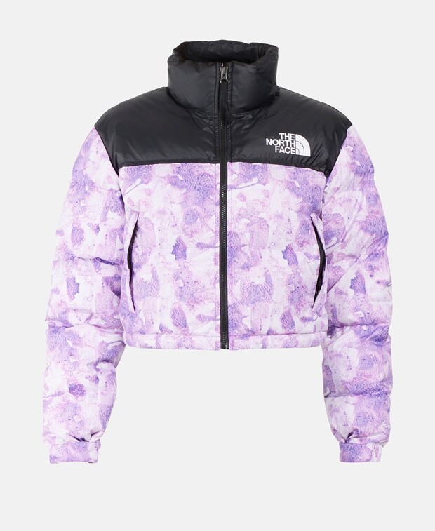 

Пуховик The North Face, лиловый