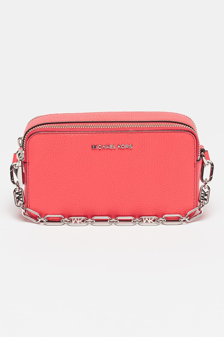 

Кожаная сумка Jet Set с тисненой поверхностью Michael Kors, розовый