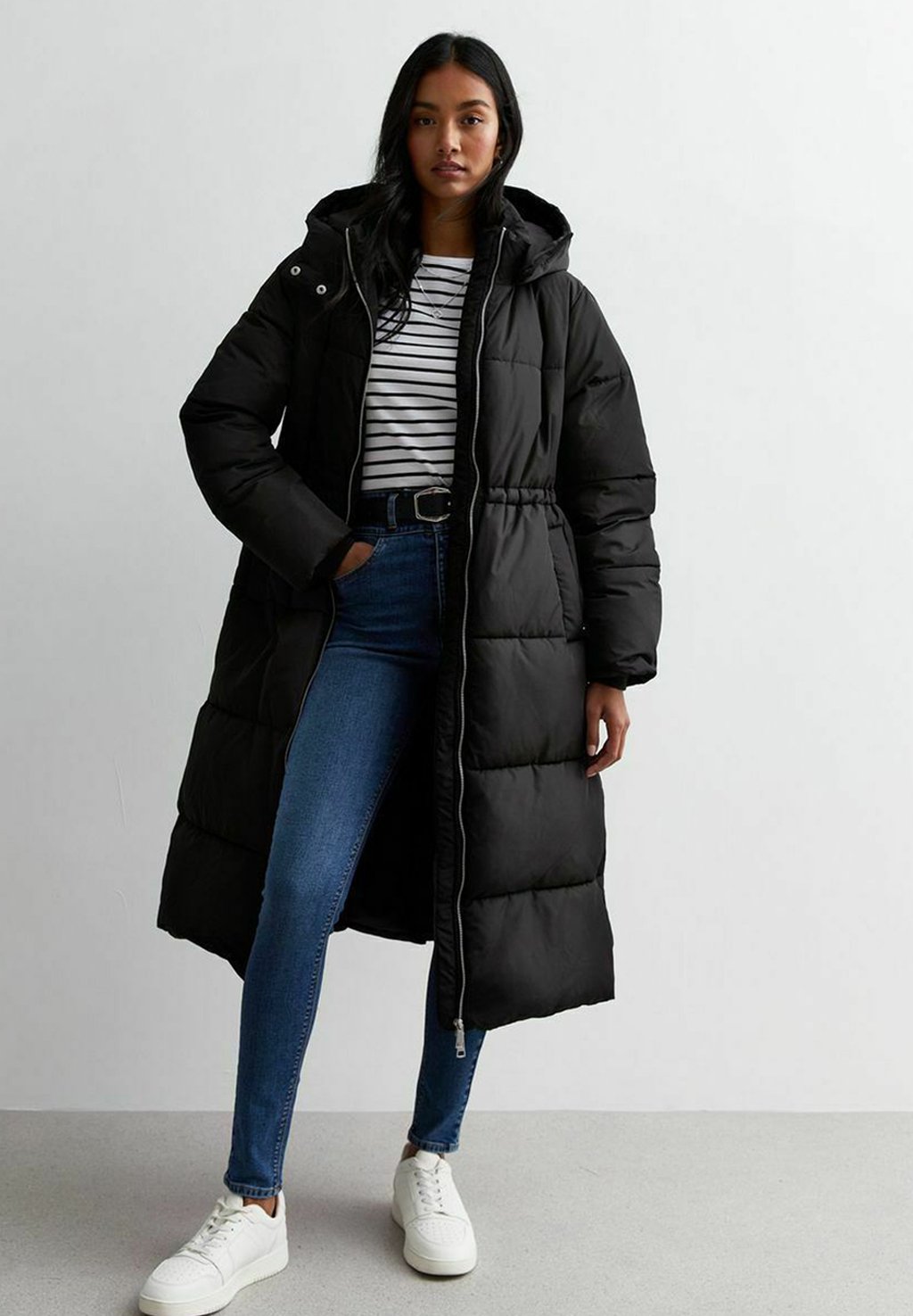 Зимнее пальто New Look, цвет black