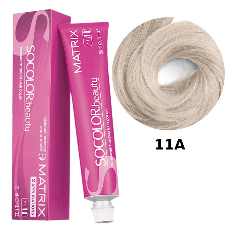 

Стойкая краска для волос 11а Matrix Socolor.Beauty, 90 мл