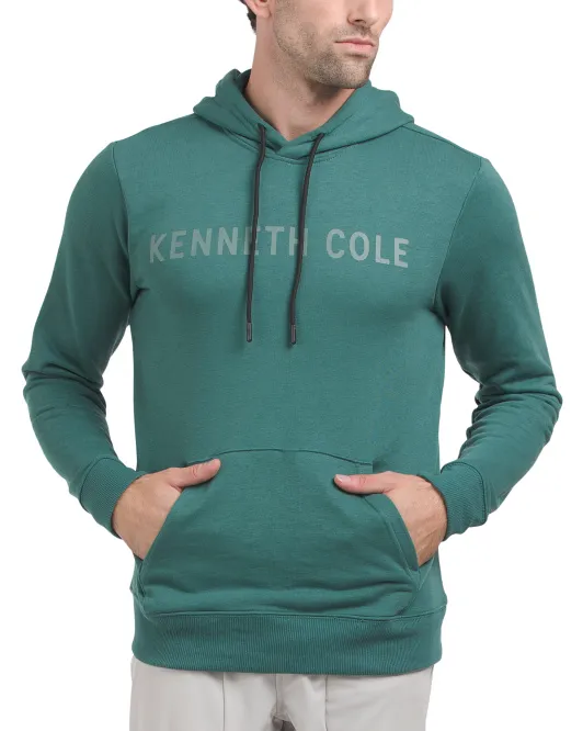 

Толстовка Terry с логотипом Kenneth Cole, зеленый