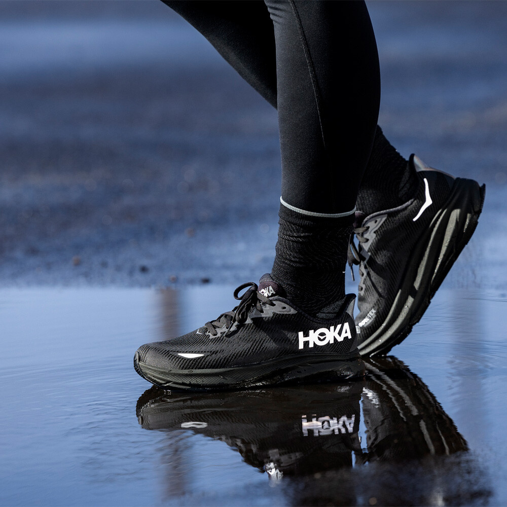 Кроссовки для бега Hoka One One Clifton 9 GORE-TEX, черный