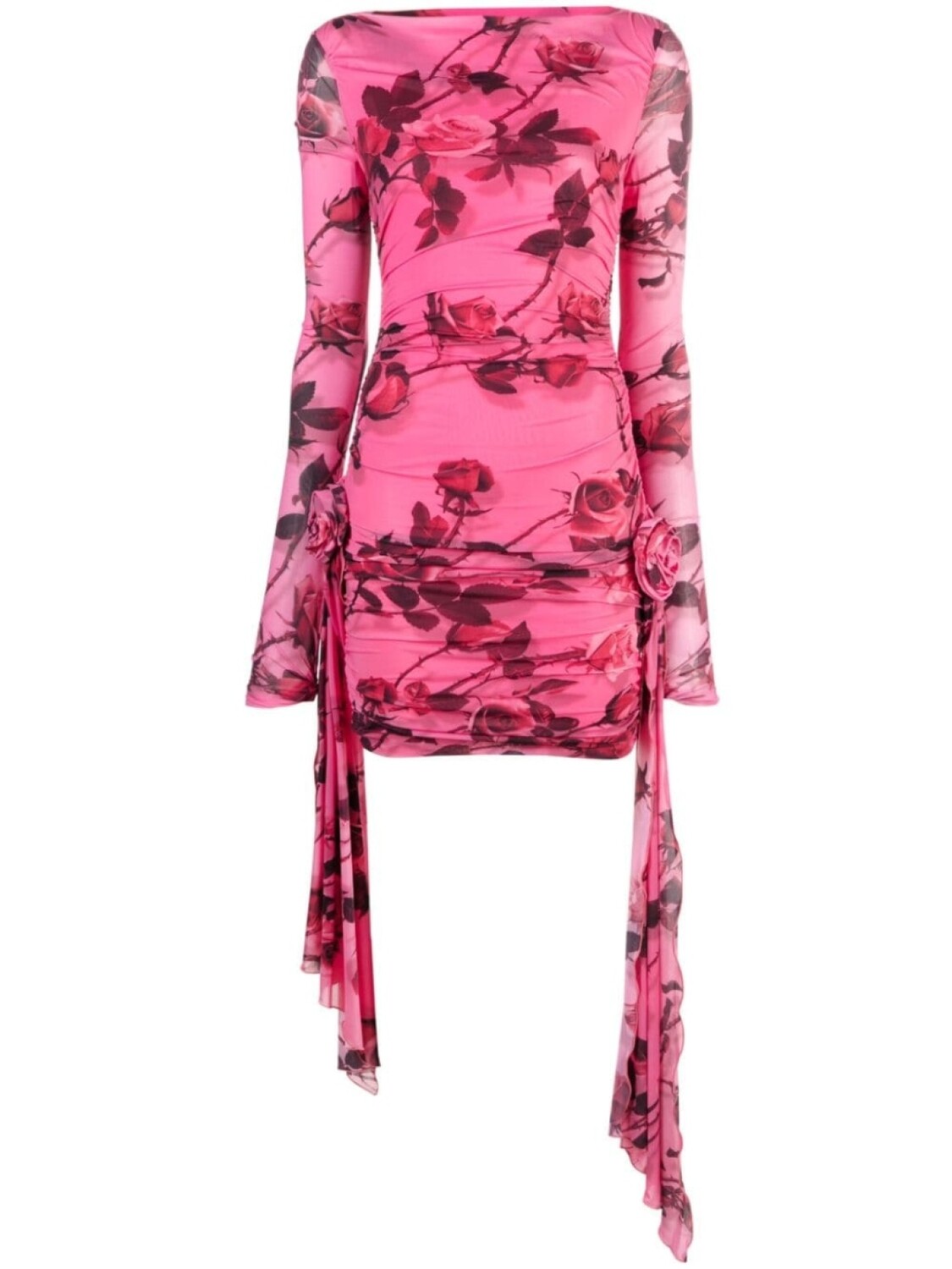 

Blumarine платье мини с принтом, розовый
