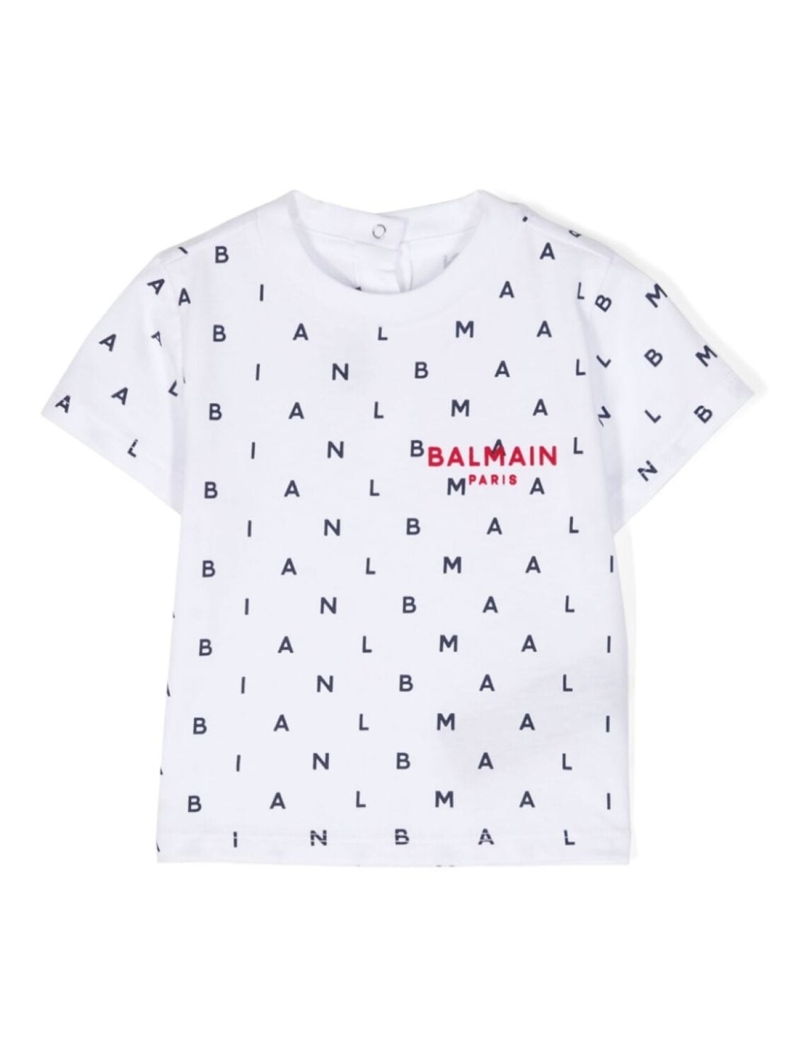 

Balmain Kids футболка с логотипом, белый