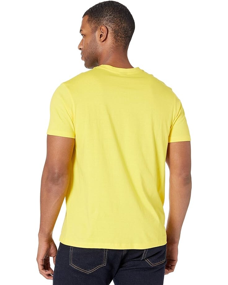 

Футболка U.S. POLO ASSN. Solid Crew Neck Pocket T-Shirt, цвет Midday Yellow