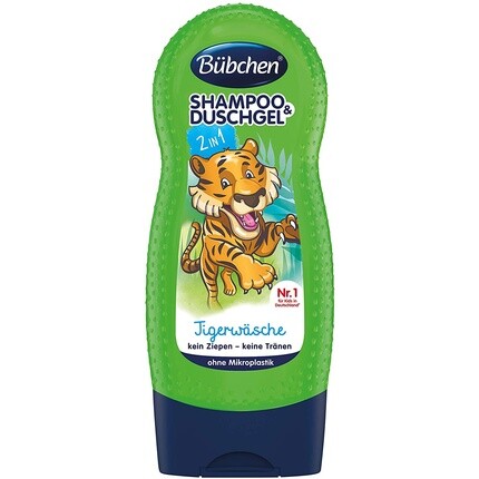 

Детский шампунь и гель для душа Bgјbchen Tigerwash Ph сбалансированный 230мл, Bbchen