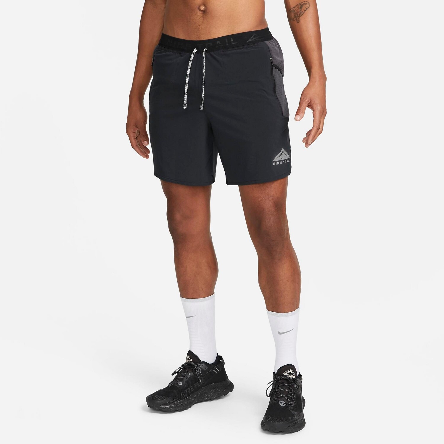 

Мужские шорты для бега Nike Trail Second Sunrise Dri-FIT с короткой подкладкой 7 дюймов, черный