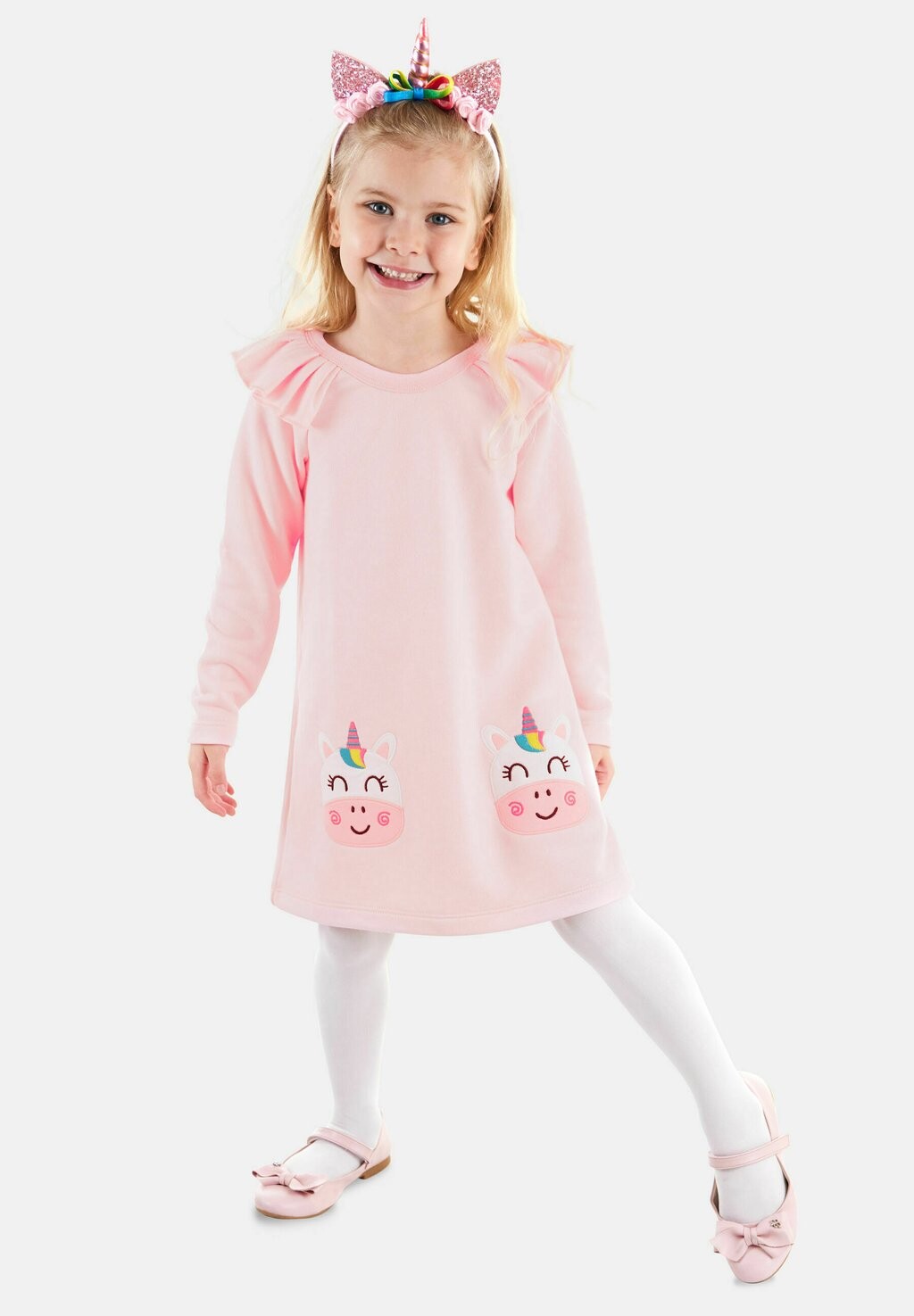 

Платье летнее Cowcorn Denokids, цвет rosa