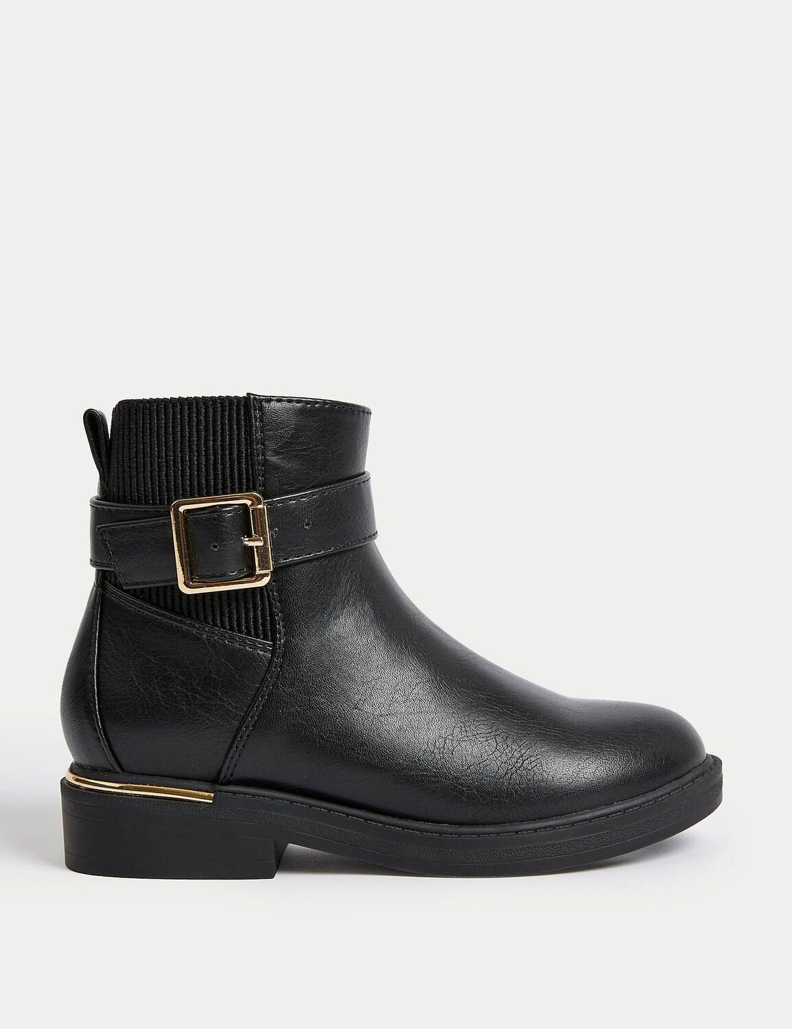 

Детские модные ботильоны Freshfeet (4 маленьких - 13 маленьких) Marks & Spencer, черный