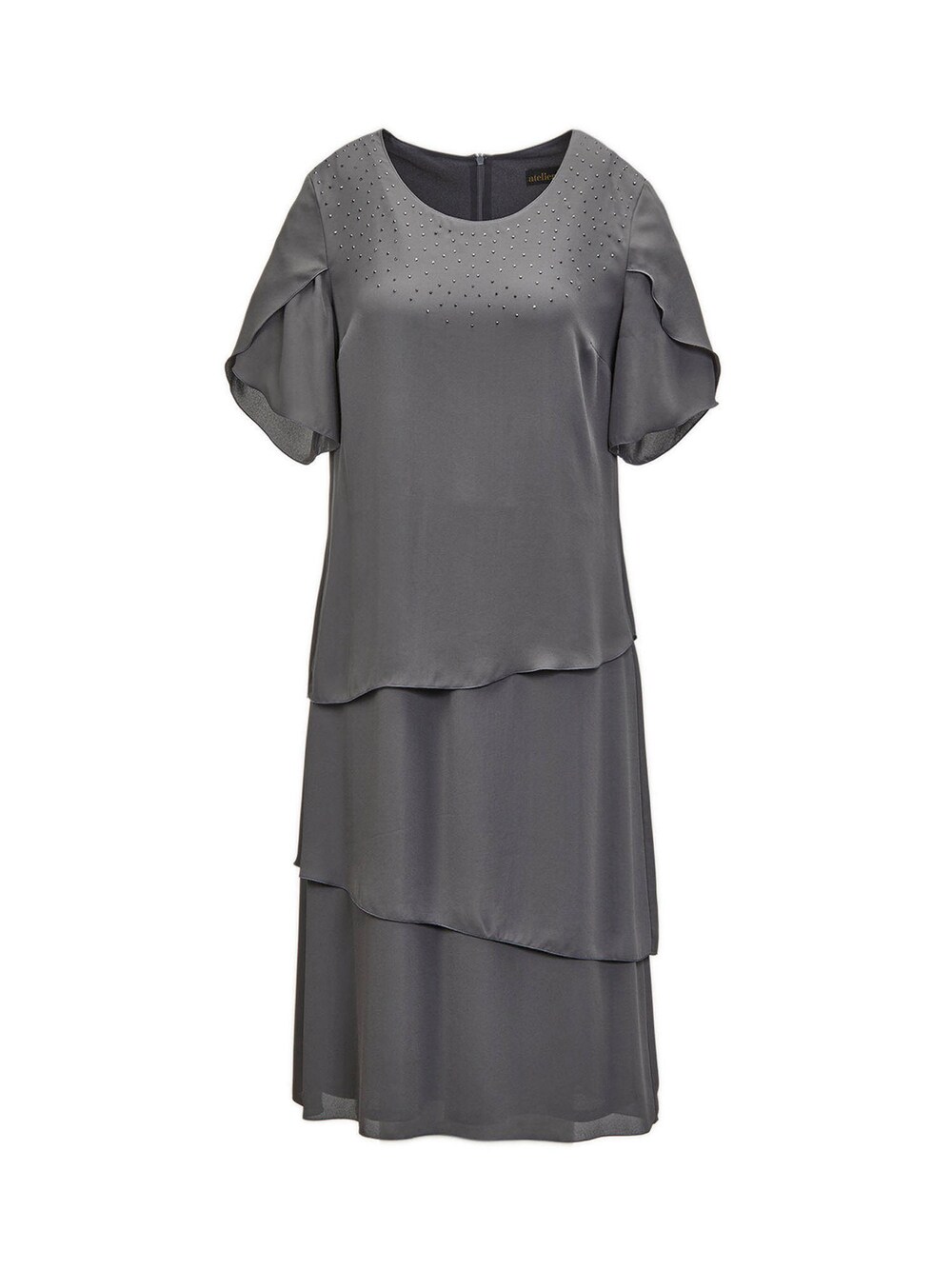 Платье Goldner, серый
