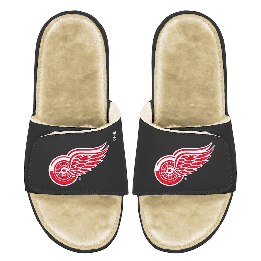 

Шлепанцы ISlide Detroit Red Wings, черный
