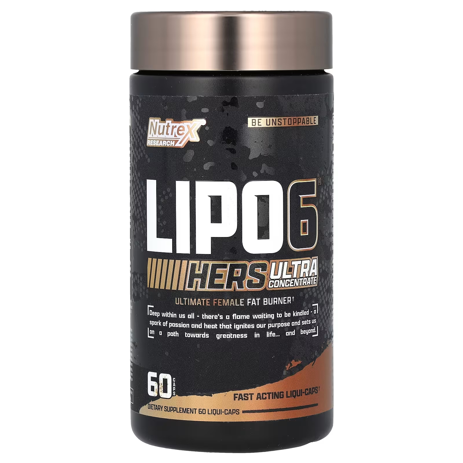 Nutrex Research LIPO 6 Hers Ultra Concentrate, 60 жидких капсул nutrex lipo 6 black ultra concentrate fat destroyer 60 capsules