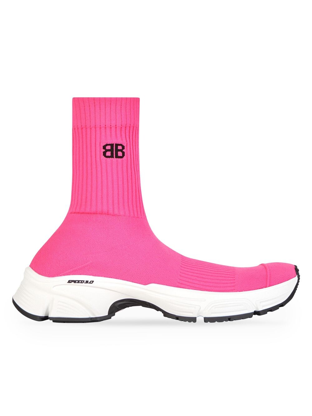 

Кроссовки Speed 30 из переработанного трикотажа Balenciaga, розовый