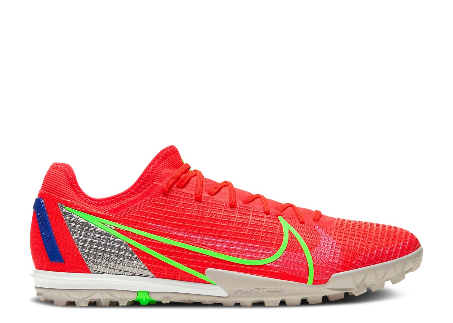 

Кроссовки Nike Mercurial Vapor 14 Pro Tf 'Bright Crimson Indigo Burst', красный