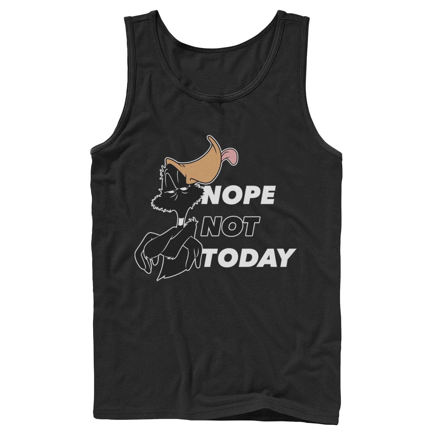 

Мужская майка Looney Tunes Daffy Duck Nope Not Today Licensed Character