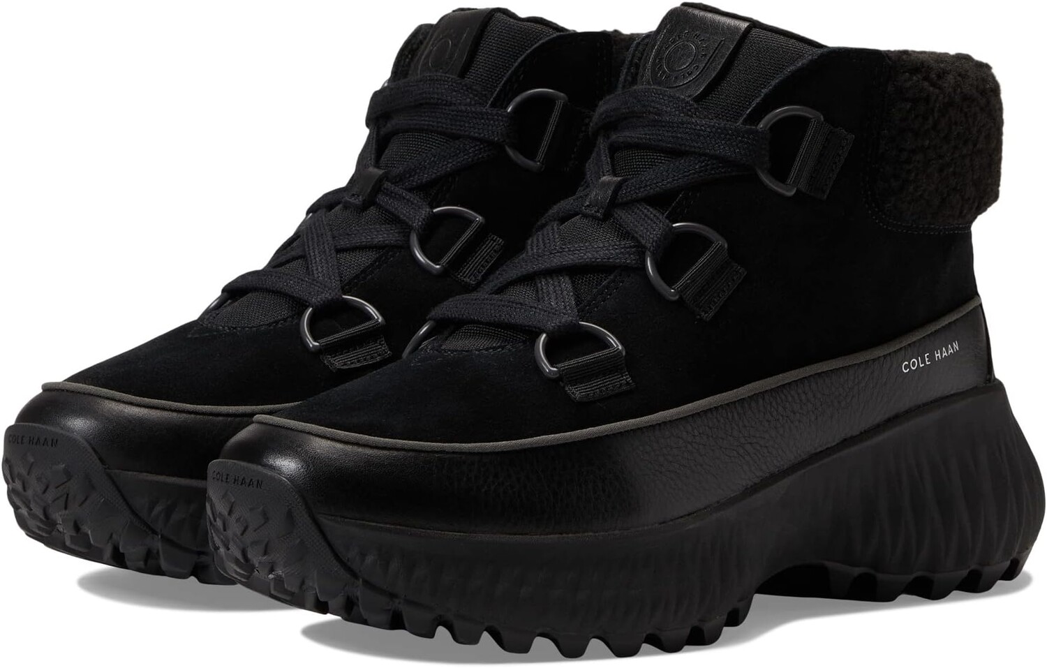 

Походная обувь WR Zerogrand Flurry Hiker Cole Haan, цвет Water Resistant Black/Black/Black