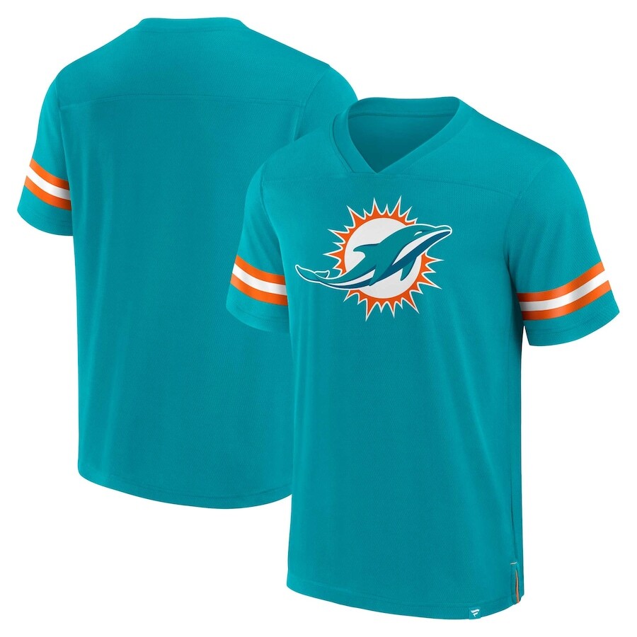 

Футболка с коротким рукавом Fanatics Branded Miami Dolphins, аква