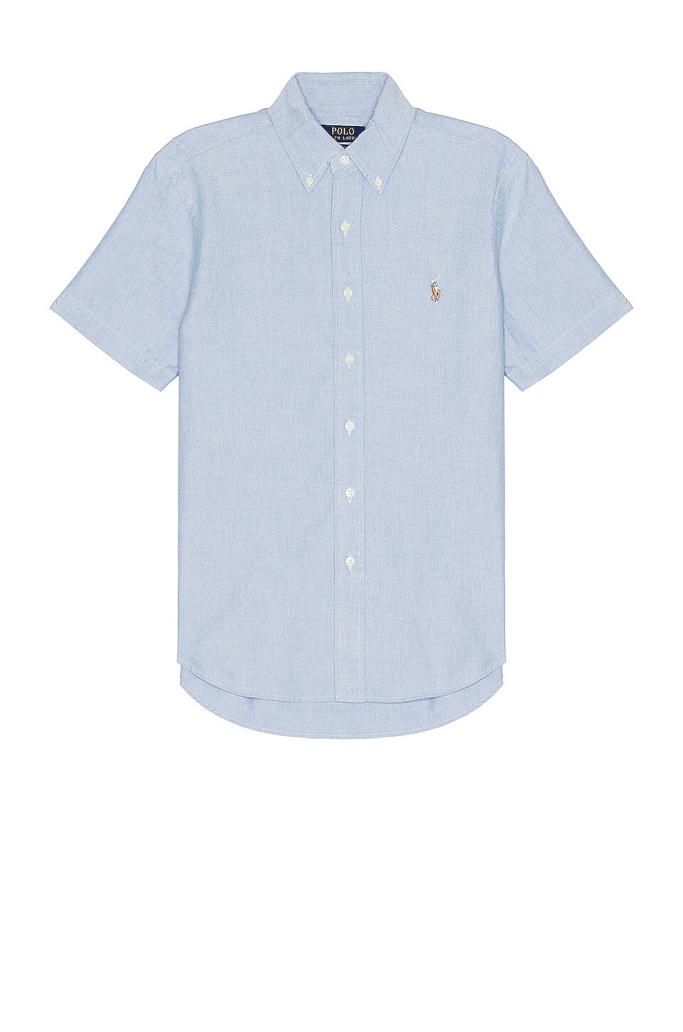 

Рубашка Polo Ralph Lauren Oxford Short Sleeve, синий