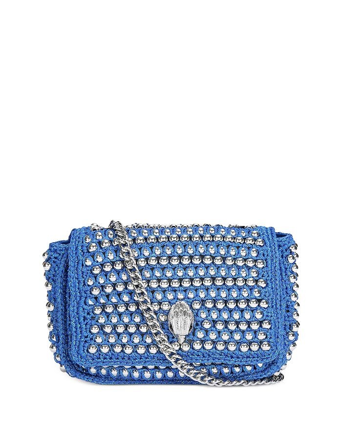 

Вязание крючком Kensington Silver Tone Stud Small Crossbody KURT GEIGER LONDON